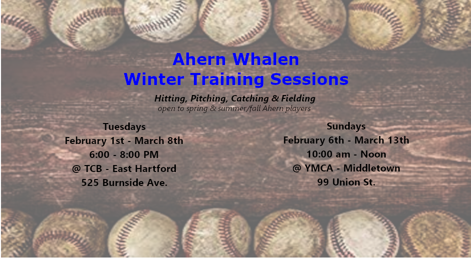 Ahern Whalen Winter Training